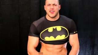 Batmans horny cock
