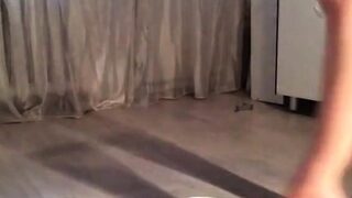 Lovely stepsister enjoys her fucking machine