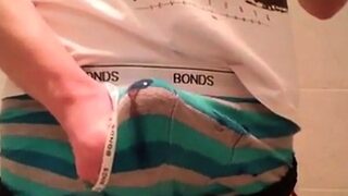 underwear cum