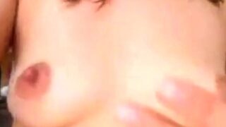 Bulgarian Big-Tits Amateur Squirts on Webcam