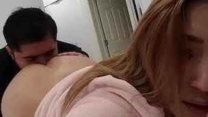 I love when he burys his face in my ass