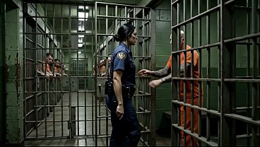 The Nymphomaniac Female Prison Guard AI-generated